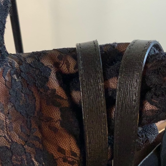 FURLA Sally Saffiano Leather Tote (EUC) Black - Picture 15 of 17